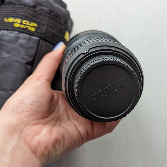 Camera Lens Style Thermal Tumbler With Carrying Pouch - Picture 2 of 4